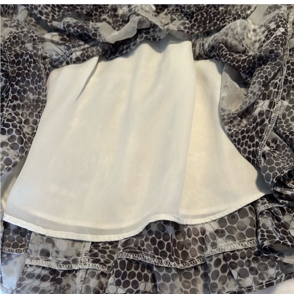 Buddy Love gray and black snakeskin pattern dress size M - Picture 6 of 7